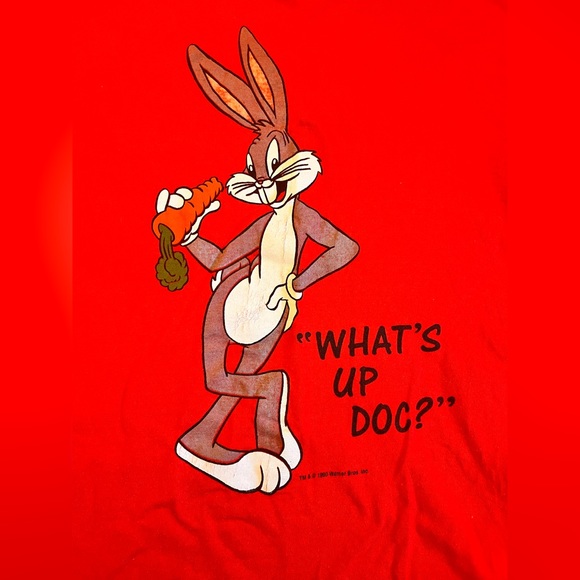 Vintage 90s Looney Tunes T-Shirt - Picture 3 of 5